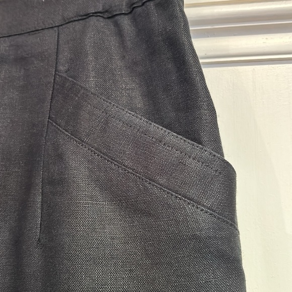 Linen skirt with lining - Picture 2 of 2